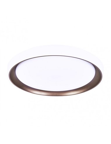 Plafon Luanda 72w 3000-4000-6000k Marron 7x49,5x49,5 Cm 7200lm Reg.intens. C.remoto C/memoria