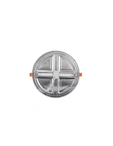 Downlight 8w 5500k Blanco Lejania 1x12x12cm  760lm Empotrar Corte Ajustable 5-10,5d