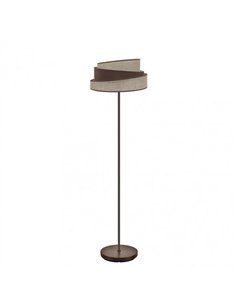 Pie Salon Hara 1xe27 Marron/marron 162x40x40 Cm