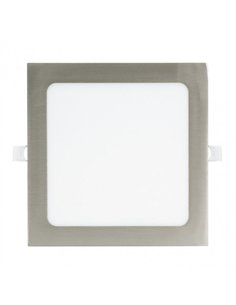 Downlight Basalto 24w 6500k Niquel Cuadrado 2040lm 2 2