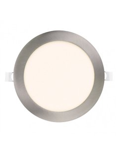 Downlight Obsidiana 24w 4000k Niquel Redondo 2040lm 2