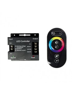 Control Remoto Rgb 12v-24v Cinta Led Freya 20m C/mando Tactil