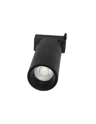 Foco Carril 20w 4000k Anzo Negro 1800lm 36º Orientable 330º Regx18x6,2 Cm
