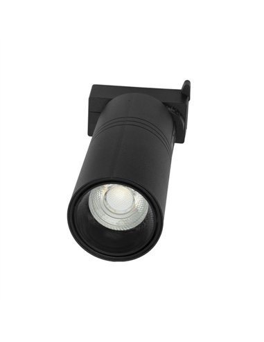 Foco Carril 30w 6000k Anzo Negro 2700lm 36º Orientable 330º Regx22x7,5 Cm