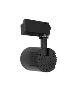 Foco Carril 30w 4000k Telma Negro 2700lm 36º Orientable 330º Regx19x9 Cm 2