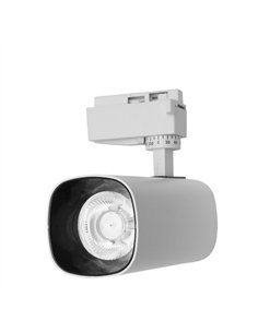 Foco Carril 30w 2700k Alfil Blanco 2700lm 36º Orientable 330º Regx19x7 2