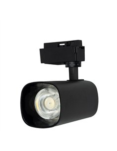 Foco Carril 30w 2700k Alfil Negro 2700lm 36º Orientable 330º Regx19x7 2