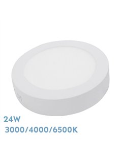 Downlight Superf.diorita 24w 3000k-4000k-6500k Blanco 2160lm 3