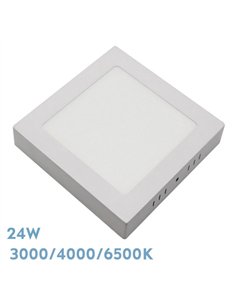 Downlight Superf.gabro 24w 3000k-4000k-6500k Blanco 2160lm 3