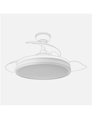 Difusor Ventilador Bayomo Grande 108d Blanco