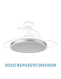 Difusor Ventilador Bayomo Grande 108d Niquel