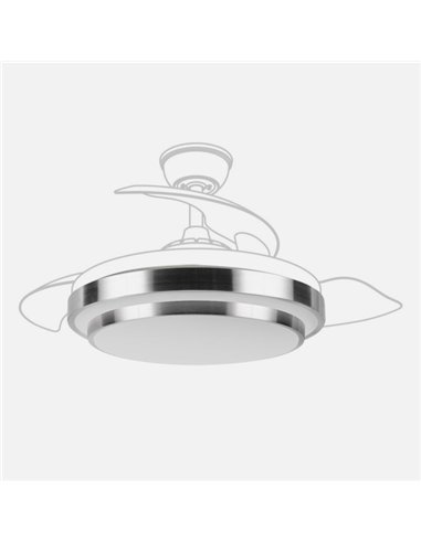 Difusor Ventilador Ibe Niquel