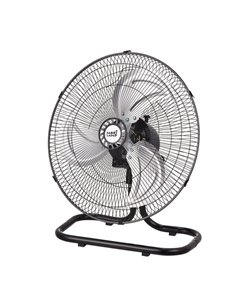 Ventilador 3 En 1 Recio Negro 50 D 3 Vel. 70w  3 Aspas Aluminio En Plata Oscilante 2