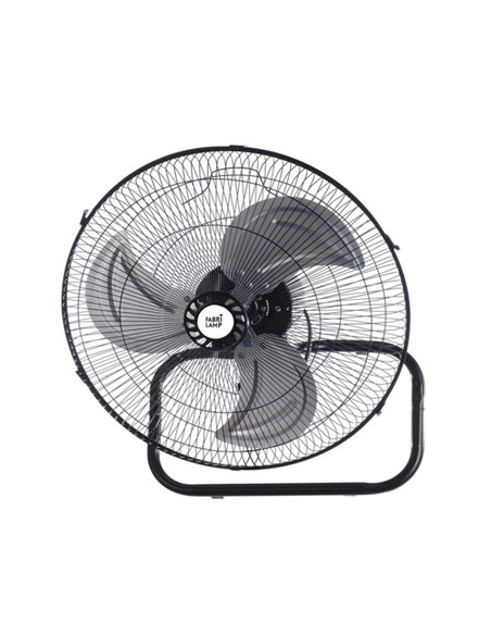 Ventilador 3 En 1 Recio Negro 50 D 3 Vel. 70w  3 Aspas Aluminio En Plata Oscilante