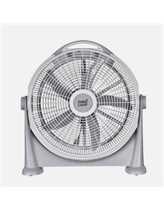 Ventilador Sobremesa Fresco Gris 120w 3 Vel. 5 Aspas Gris Orientable 62x58x16 Cm 2