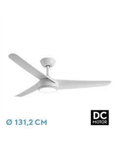 Ventilador Dc Patras 24w Blanco 3 Aspas 6 Velocidades 3 Colores 131