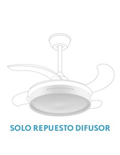 Difusor Ventilador Mbatis Blanco