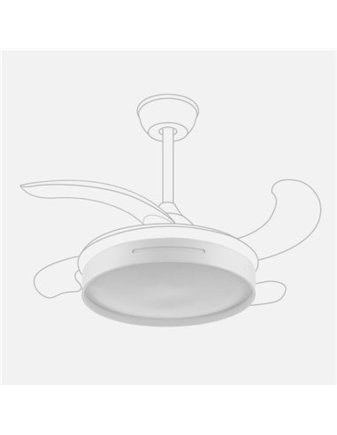Difusor Ventilador Mbatis Blanco