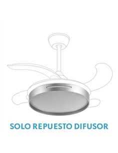 Difusor Ventilador Mbatis Niquel