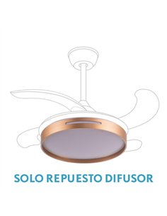 Difusor Ventilador Mbatis Oro