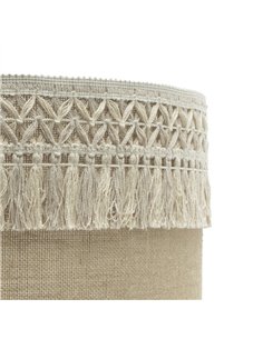 Pie Salon Ekaterina 1xe27 Blanco/saco 164x40x40 Cm Con Pasamaneria 2