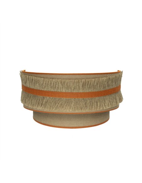 Aplique Natalia 1xe27 Saco-naranja 17x30x15 Cm