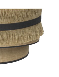 Aplique Natalia 1xe27 Saco-negro 17x30x15 Cm 2