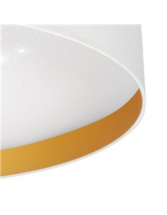 Plafon 72w Anuska Blanco/oro 5616lm 3000-4000-6500k 12x50x50 Cm 2