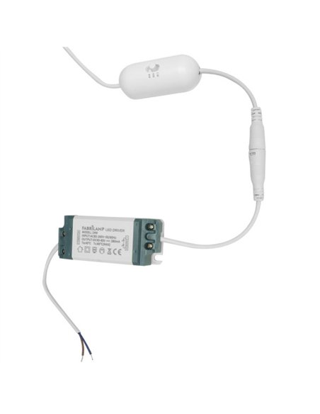 Downlight Superf.jade 18w 3000k-4000k-6500k Blanco 1620lm Redondo C/sensor Movimiento Crepuscular 3x22x22 Cm