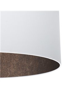 Sobremesa Tatiana 1xe27 Niquel/blanco-oxido 63x30x30 Cm 2