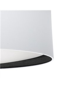 Plafon 72w Tatiana Blanco/mad.Negra 3000-4000-6500k 14x50x50 Cm 5616lm 2