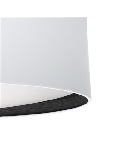 Plafon 72w Tatiana Blanco/mad.Negra 3000-4000-6500k 14x50x50 Cm 5616lm