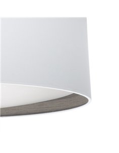 Plafon 96w Tatiana Blanco/mad.Gris 3000-4000-6500k 14x60x60 Cm 7488lm 2