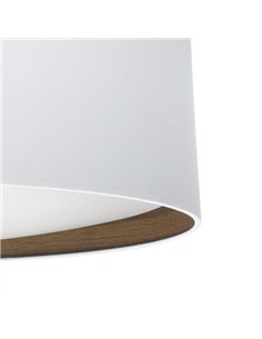 Plafon 96w Tatiana Blanco/mad.Oscura 3000-4000-6500k 14x60x60 Cm 7488lm 2