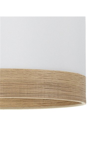 Plafon 72w Olga Blanco/mad.clara 5616lm 14x50x50 Cm 3000-4000-6500k