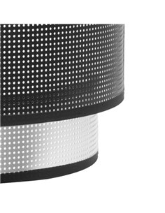 Aplique Anastasia 1xe27 Negro-plata 17x30x15 Cm 2