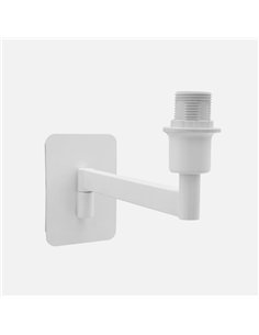 Arm. Aplique Abatible Pivo 1xe14 Blanco 14 2