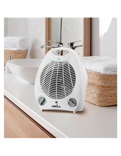 Termoventilador Electrico Candil 2000w Blanco Termostato Reg. 2Potencias 3Funciones 2