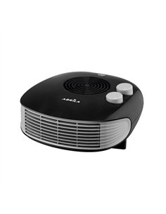 Termoventilador Horizontal Candil 2000w Negro 3funciones Termostato Reg. Piloto Luminico 2potencias 10x24