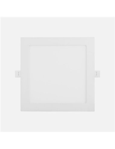 Downlight Empotrar Abaco 12w 3000-4000-6500k Blanco 1080lm Cuadrado 1,3x17x17cm Corte 15d