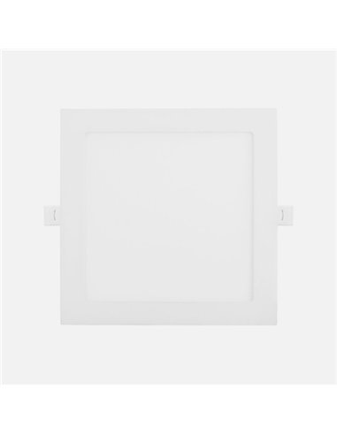 Downlight Empotrar Abaco 12w 3000-4000-6500k Blanco 1080lm Cuadrado 1,3x17x17cm Corte 15d