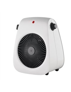 Termoventilador Electrico Estilo 2000w Blanco 2potencias 3funciones Termost.reg. Antivuelco Y Asa 26