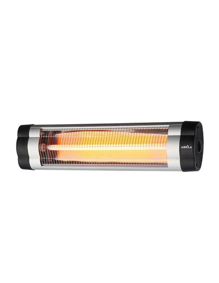 Calefactor Exterior Cuarzo Austral 2500w Neg/cr Infrar Rojo Pie/pared Termost.reg.20x87x8