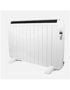 Emisor Termico Gaban 1800w X En Aluminio Blanco Remoto Lcd 2
