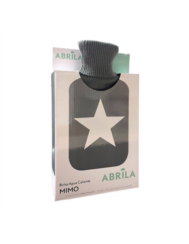7l Forro Bla/gris Estrella 20x32x4cm Flexible Agradable Al Tacto