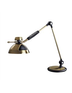 Flexo Monet Cuero/negro 9w 720lm 3000k