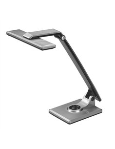 Flexo Vinchi Plata/negro 9w 630lm 4500k Tactil Regulable Intensidad Articulable 41