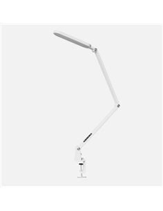 Flexo Conecta 13w 3000-4500-6000k Blanco 1100lm Pinza Int.regulable Tactil Memoria 75x55x40cm 2