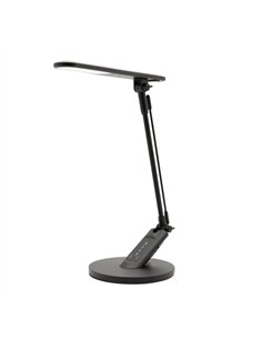 Flexo Clase 7w 3000-4500-6000k Negro 595lm Usb  Temporizador