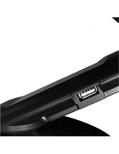 Flexo Clase 7w 3000-4500-6000k Negro 595lm Usb  Temporizador 2